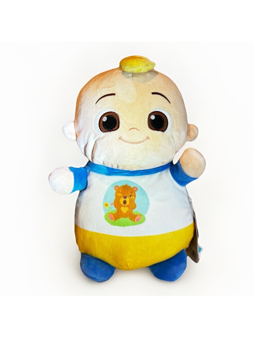 CoComelon JJ Hug Mees by Squishmallows Plush NWT 14” Moonbug Soft Stuffed Toy